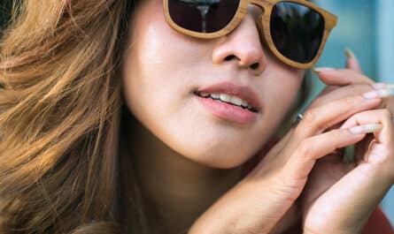 lunettes en bois