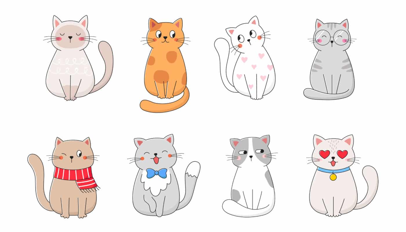 dessins de chats