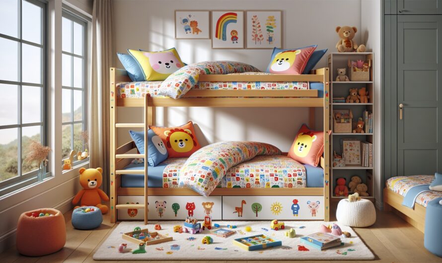 Le lit superposé pour enfants : un choix pratique et ludique