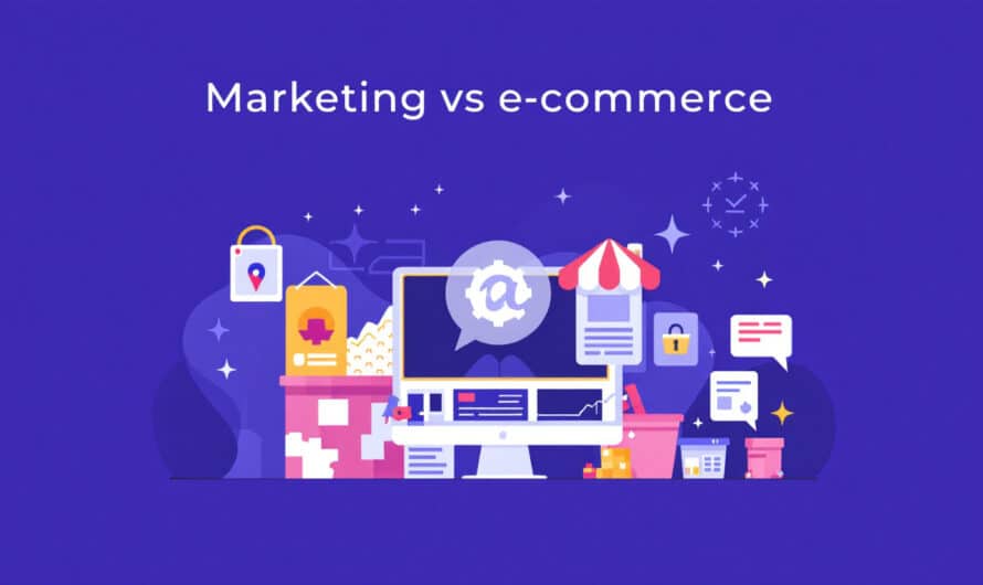 Difference entre marketing et commerce