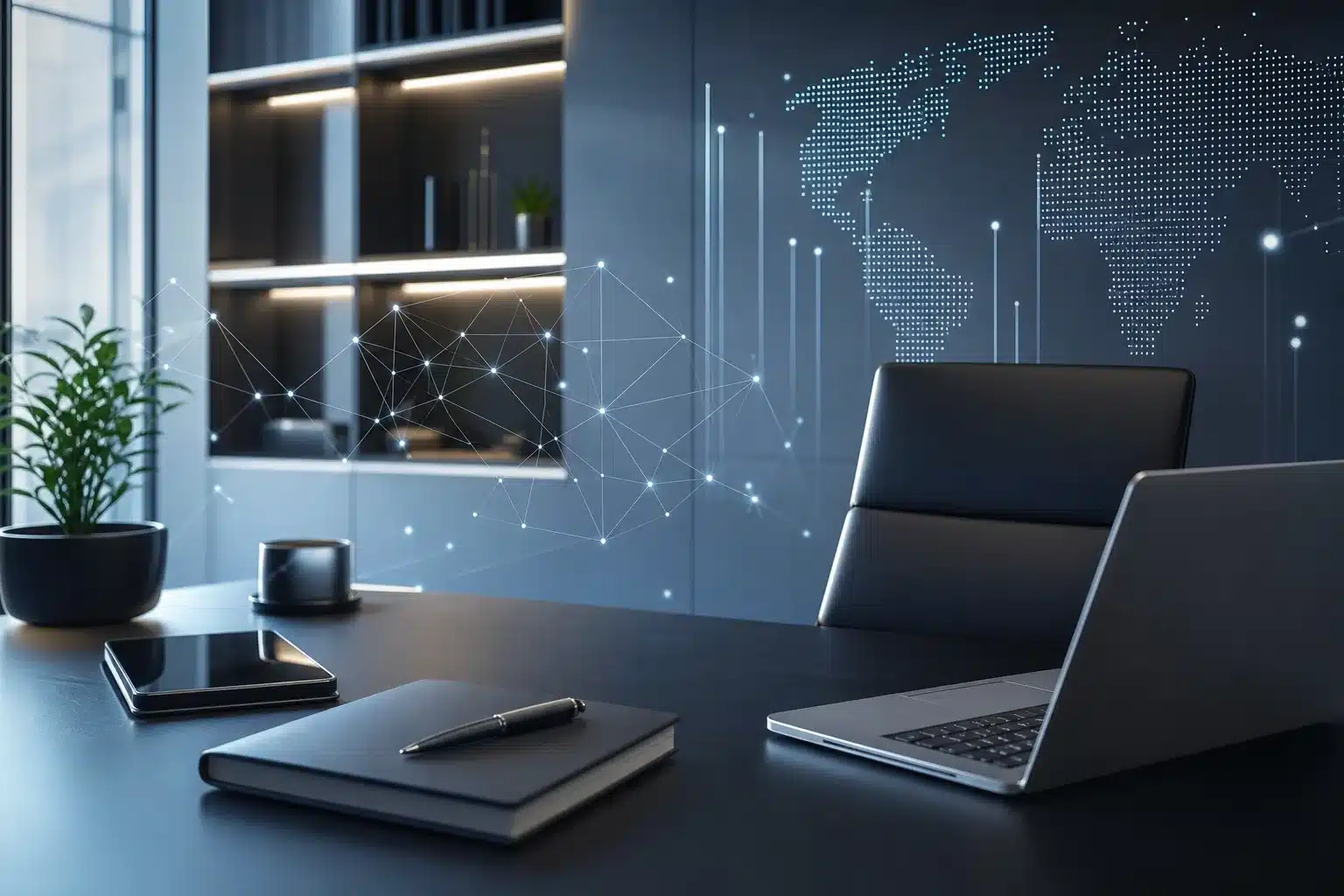 Tendances professionnelles modernes illustrées par des experts en stratégie