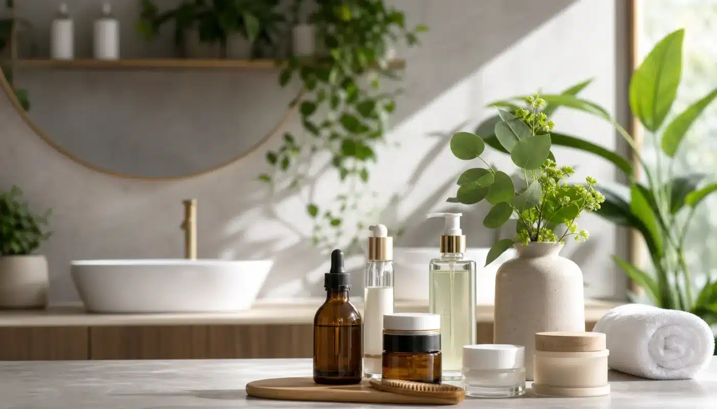 Routine beauté bien-être simple et naturelle pour une peau saine