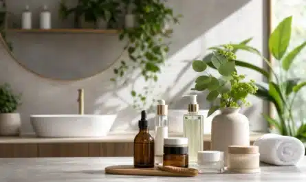 Routine beauté bien-être simple et naturelle pour une peau saine