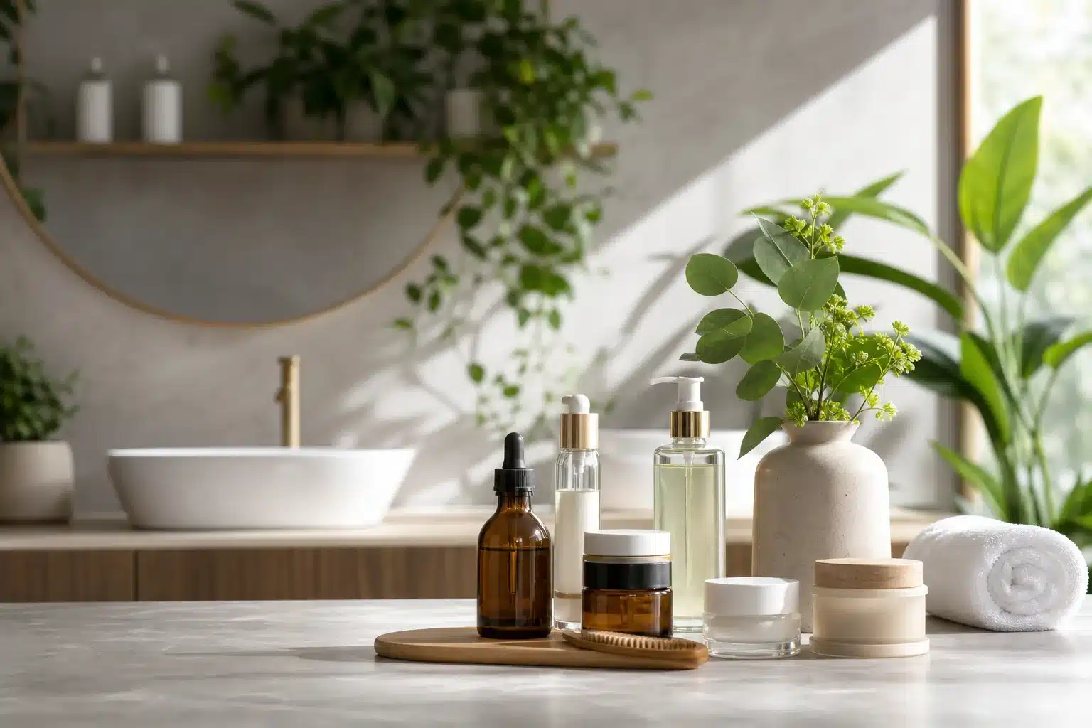 Routine beauté bien-être simple et naturelle pour une peau saine
