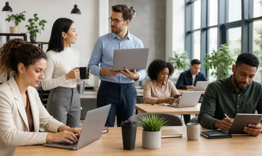Équilibre vie professionnelle et personnelle avec agenda et famille